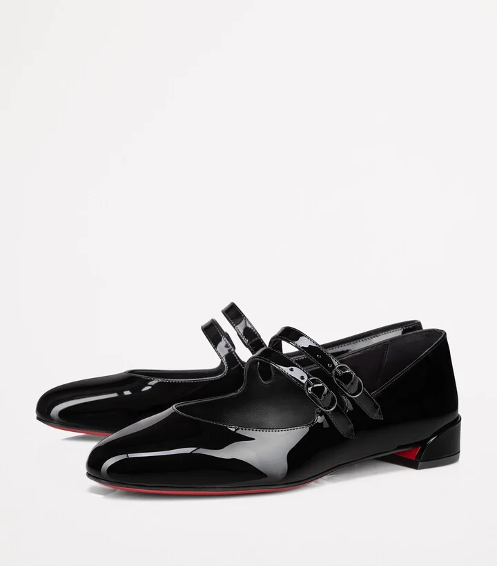 Christian Louboutin Sweet Jane Patent Leather Pumps - Image 2