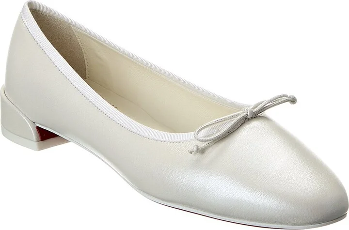 Christian Louboutin Sweetie Jane Leather Ballerina Flat