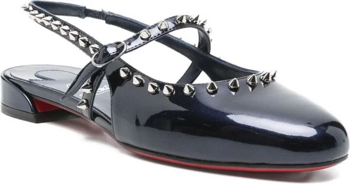 Christian Louboutin Sweetie Jane Leather Ballets - Image 3