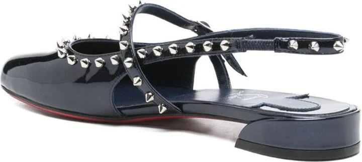 Christian Louboutin Sweetie Jane Leather Ballets - Image 4