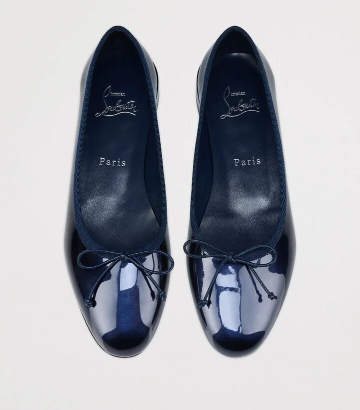 Christian Louboutin Sweetie Jane Patent Leather Ballet Flats 20 - Image 4