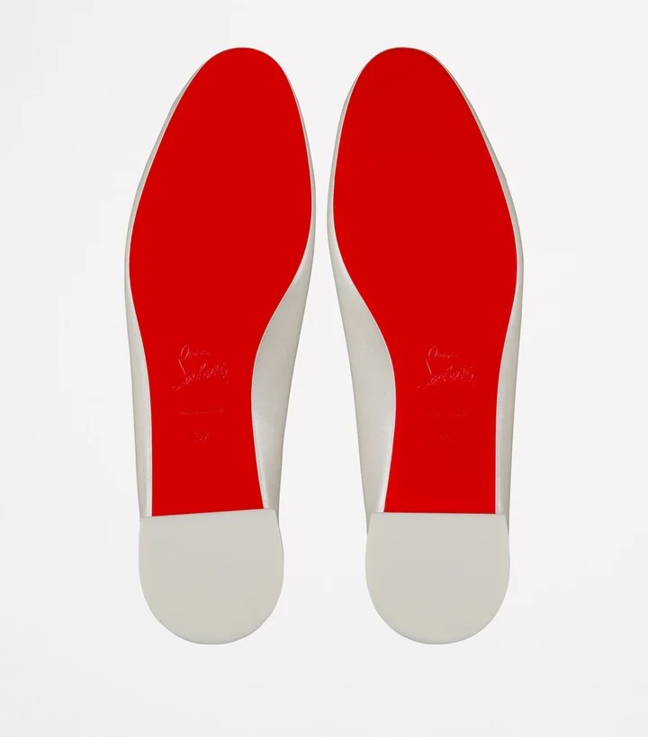 Christian Louboutin Sweetie Jane Satin Ballet Flats - Image 4