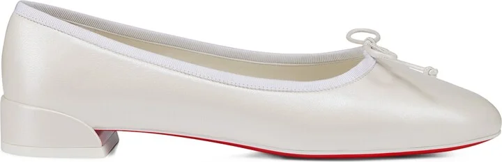 Christian Louboutin Sweetie Jane Satin Ballet Flats