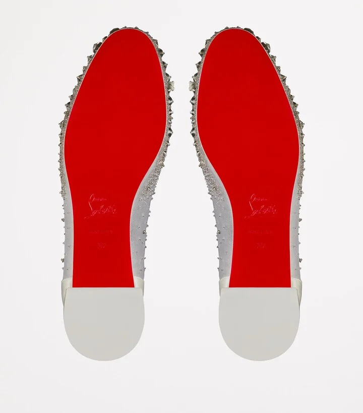Christian Louboutin Sweetie Jane Strass Ballet Flats - Image 5