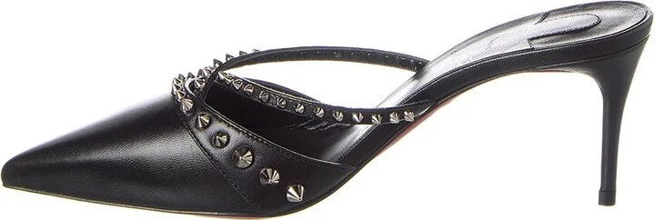 Christian Louboutin Tatoosh Spikes 70 Leather Mule - Image 2
