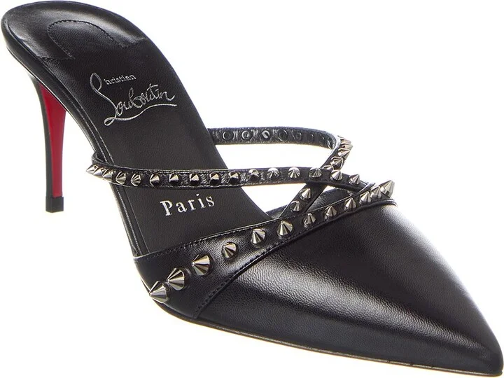 Christian Louboutin Tatoosh Spikes 70 Leather Mule
