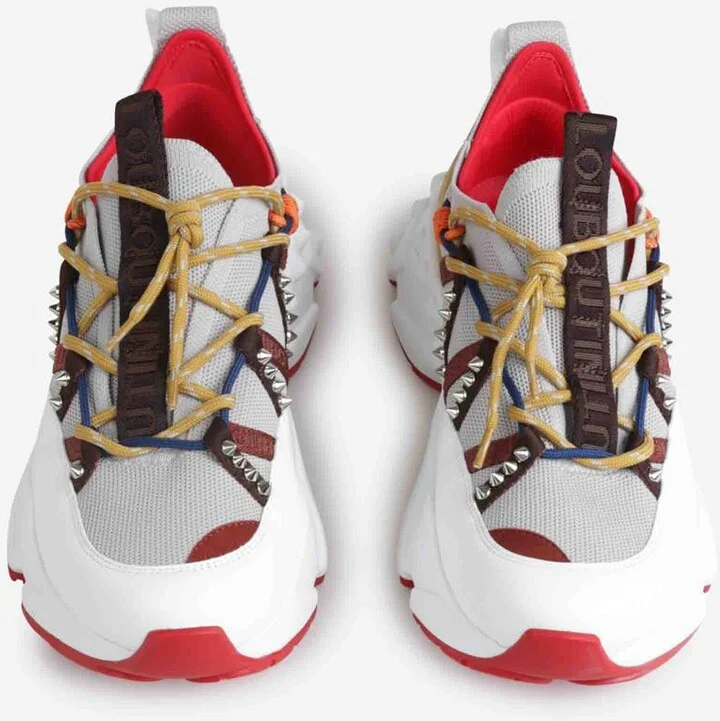Christian Louboutin Trailnrun Sneakers With Spikes - Image 3