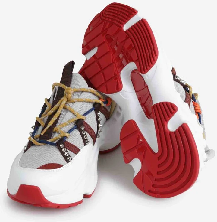 Christian Louboutin Trailnrun Sneakers With Spikes - Image 4