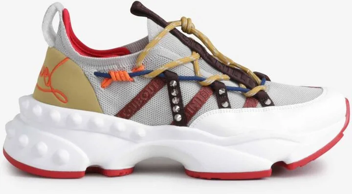 Christian Louboutin Trailnrun Sneakers With Spikes