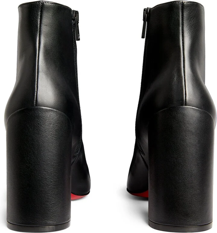 Christian Louboutin Turela Leather Ankle Boots 85 - Image 4