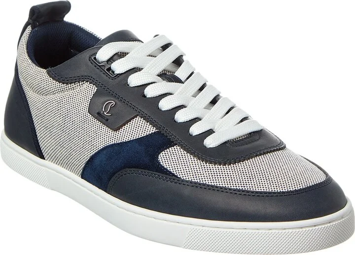 Christian Louboutin Tutti Rui Canvas & Leather Sneaker