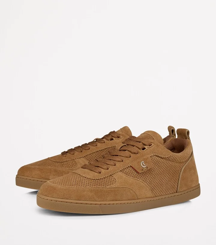 Christian Louboutin Tutti Rui Crosta Suede Sneakers - Image 2