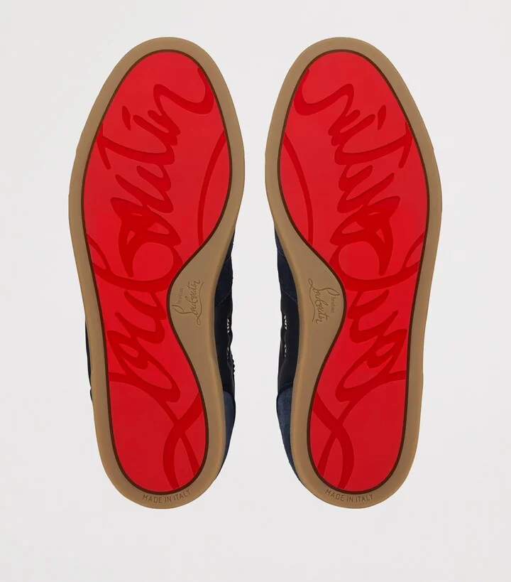 Christian Louboutin Tutti Rui Suede Sneakers - Image 4