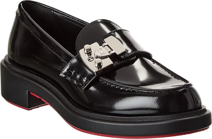 Christian Louboutin Urban Moc Lock Leather Loafer