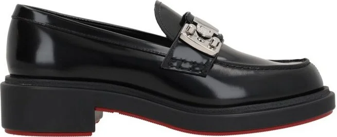 Christian Louboutin Urban Moc Lock Slip-On Loafers
