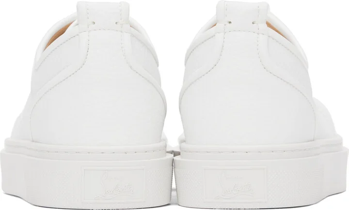 Christian Louboutin White Adolon Sneakers - Image 2