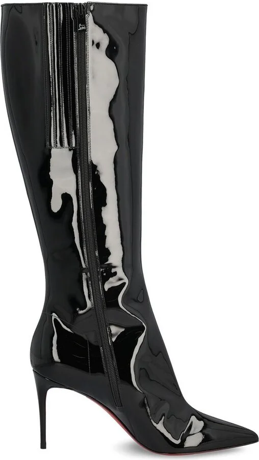 Christian Louboutin Zip-Up Pointed Toe Boots