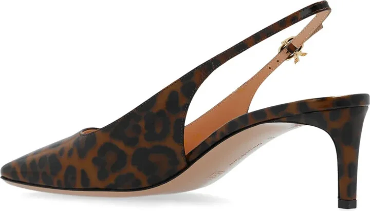 Christina Sling 55mm animal-print pumps - Image 3