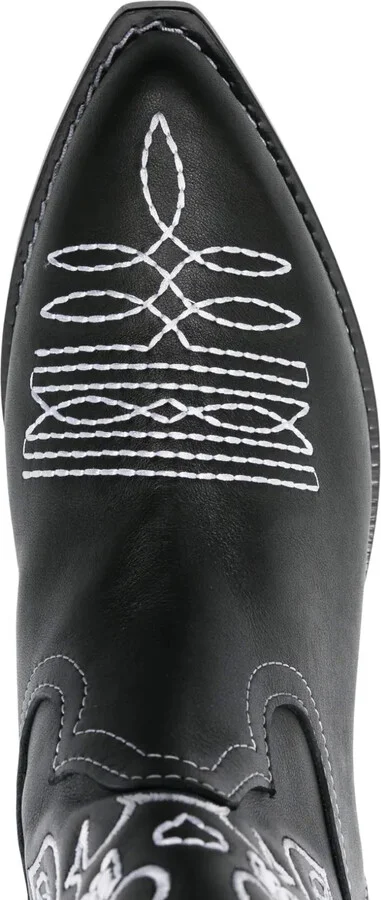 Christine 70mm leather boots - Image 4