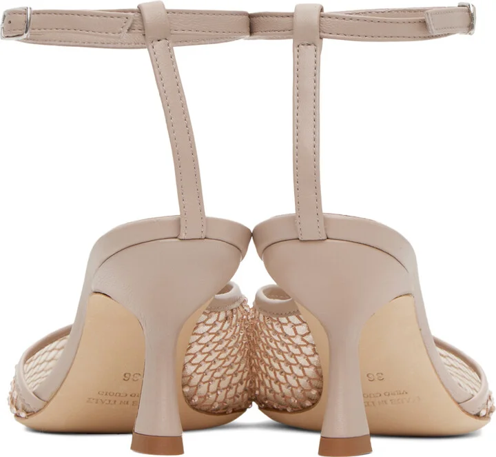 Christopher Esber Beige Minette Veil Heels - Image 2