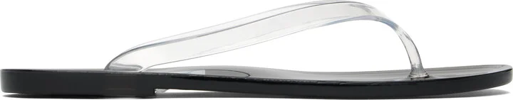Christopher Esber Black Jo Flip-Flops