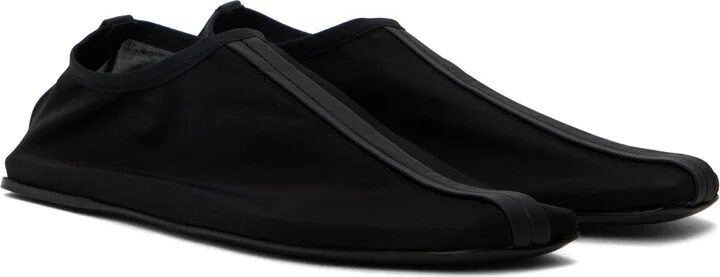 Christopher Esber Black Mesh Slippers - Image 4