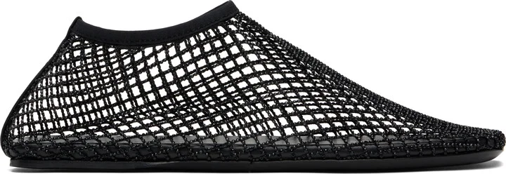 Christopher Esber Black Minette Flats