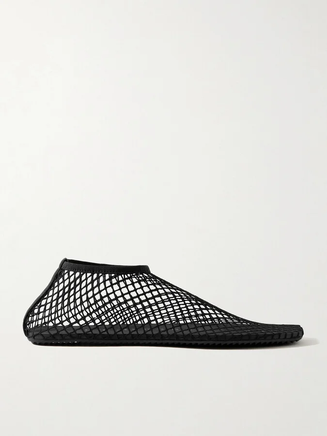 Christopher Esber - Mesh Ballet Flats - Black