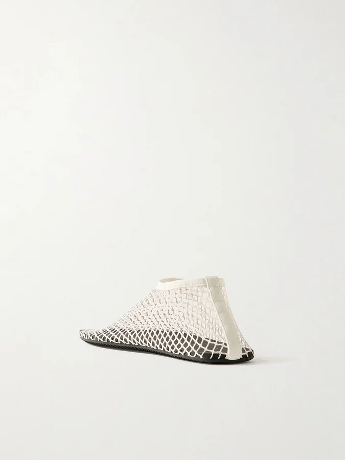 Christopher Esber - Mesh Ballet Flats - Ecru - Image 3