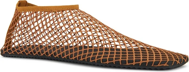 Christopher Esber Mesh Water Flat in Brown - Image 2