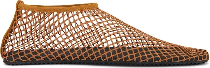 Christopher Esber Mesh Water Flat in Brown
