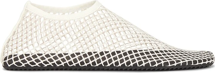 Christopher Esber Mesh Water Flat in Ivory