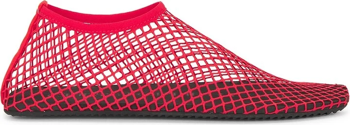 Christopher Esber Mesh Water Flat in Red