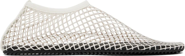 Christopher Esber Off-White Mesh Water Flats