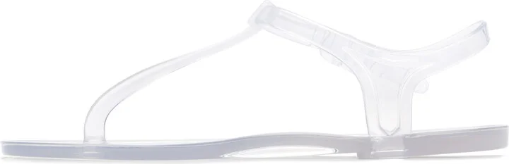 Christopher Esber Transparent Billi T-Bar Flat Sandals - Image 3