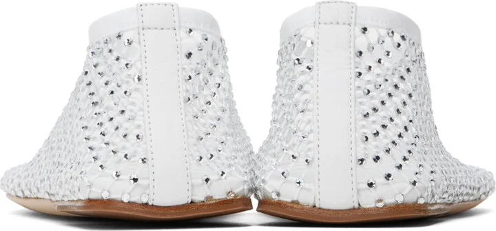 Christopher Esber White Minette Ballerina Flats - Image 2