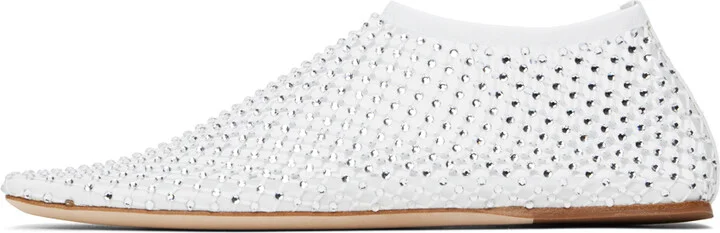 Christopher Esber White Minette Ballerina Flats - Image 3