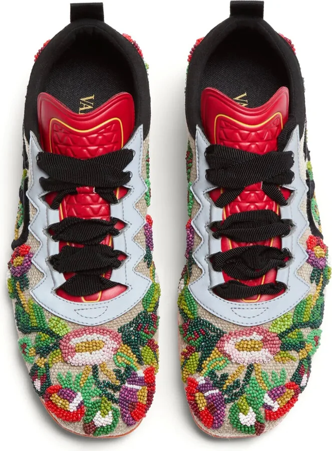Chromathon embroidered sneakers - Image 4