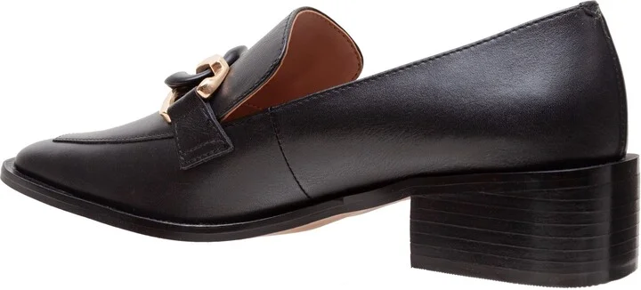 Chrystie Chain Block Heel Loafer - Image 2