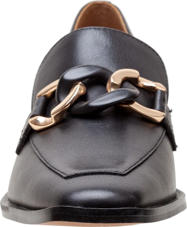Chrystie Chain Block Heel Loafer - Image 4