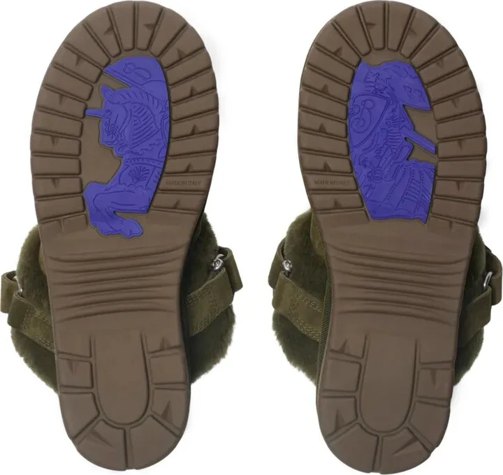 Chubby calf suede mules - Image 5