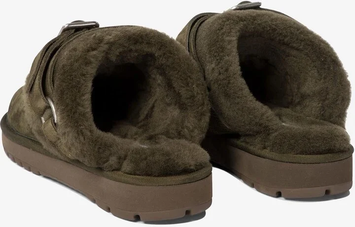 Chubby Low Suede Slippers - Image 3