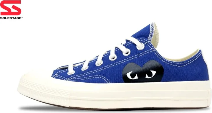 Chuck 70 CDG OX Blue Quartz/Egret-Black 171848C Men's