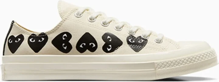 Chuck 70 CDG OX Milk/Black-Egret A08150C Men's