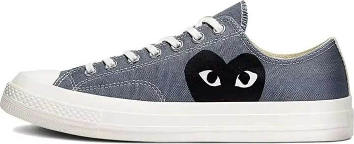Chuck 70 CDG OX Steel Gray/Egret-Black 171849C Men's