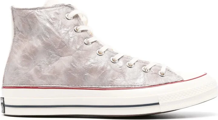 Chuck 70 crinkled hi-top sneakers