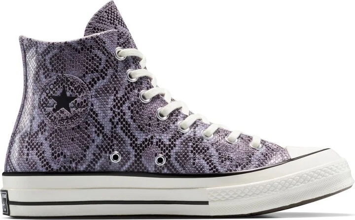 Chuck 70 Faux Snakeskin Suede High Top Sneaker - Image 10