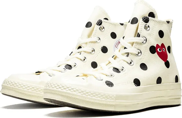 Chuck 70 Hi "Polka Dot White" sneakers - Image 2