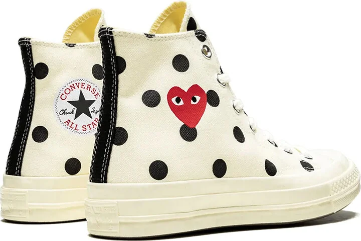 Chuck 70 Hi "Polka Dot White" sneakers - Image 3