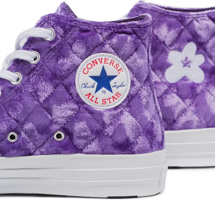 Chuck 70 Hi "Quilted Velvet" sneakers - Image 4